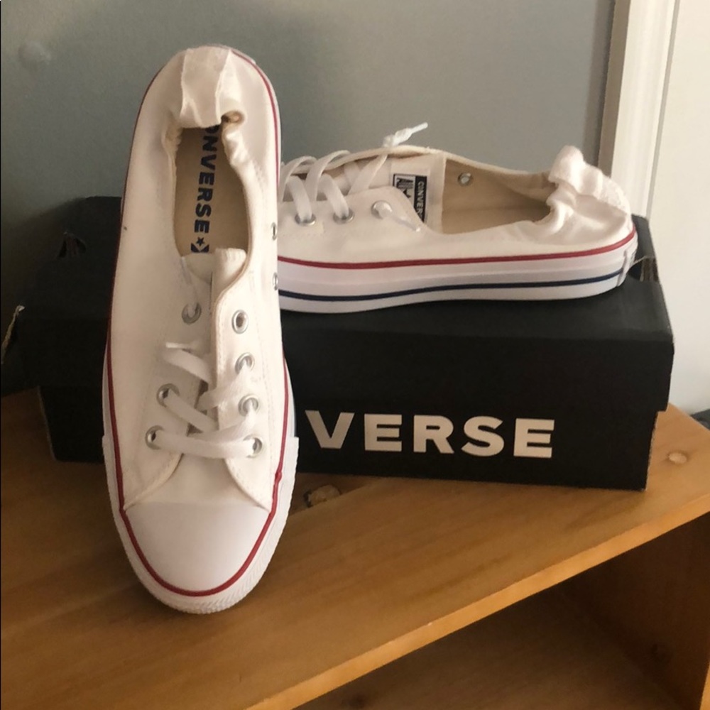 **BRAND NEW** White Converse